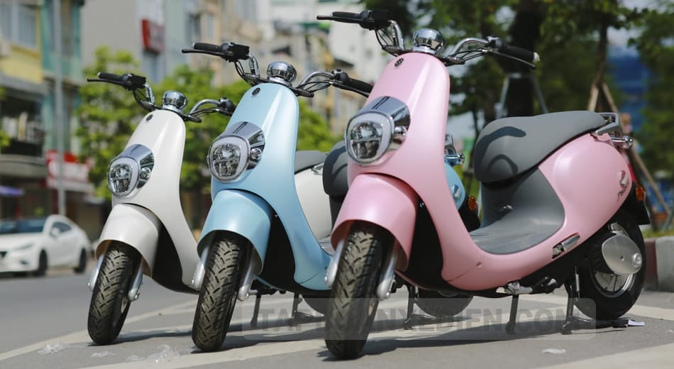 xe m&aacute;y điện Aima Proud