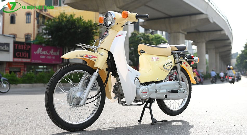 Xe máy Cub 50cc Halim New có gì nổi bật?